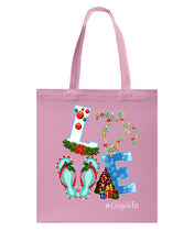 Load image into Gallery viewer, Love Turtle Gigilife Christmas Gift For Turtle Lovers Custom Design Tee Basketweave Tote Bag