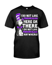 Load image into Gallery viewer, Fibromyalgia Anywhere Break Cancer Spirit T-Shirt Guys Tee