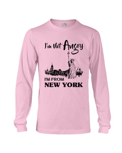 New York Man Gift T-Shirt Unisex Long Sleeve