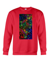 Load image into Gallery viewer, Hummingbird Cosmic Light Color Black T-Shirt Sweatshirt