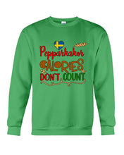Load image into Gallery viewer, Pepparkakor Calories Don&#39;t Count Sweatshirt