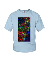 Load image into Gallery viewer, Hummingbird Cosmic Light Color Black T-Shirt Youth Tee