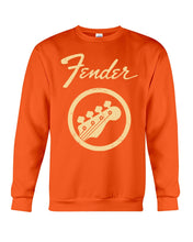 Load image into Gallery viewer, Guitar Lovers Fender Black T-Shirt Sweatshirt