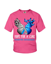 Load image into Gallery viewer, Hope For Cure Diabetes Awareness Youth Tee
