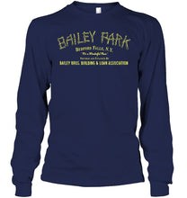 Load image into Gallery viewer, Bailey Park Bedfork Falls Ny Quote Name T-Shirt Unisex Long Sleeve