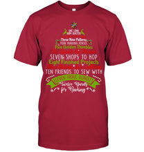 Load image into Gallery viewer, Christmas Tree Eleven Fabric Bundles T-Shirt Guys Tee