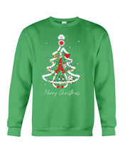 Load image into Gallery viewer, Nurse Tree Christmas Funny T-Shirt Sweatshirt