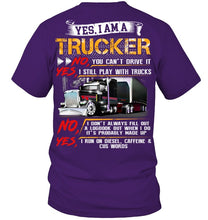Load image into Gallery viewer, I Am A Trucker Guys Tee