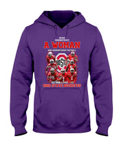 Load image into Gallery viewer, Woman Loves Ohio States Buckeyes American Football Ncaa 2019 T-Shirt Hoodie