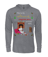 Load image into Gallery viewer, Snoopy Hallmark Christmas Movie Writing Shirt Hoodie