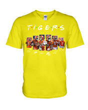Load image into Gallery viewer, Clemson Tigers Ncaa Friends Font T-Shirt For Fans Guys V-Neck