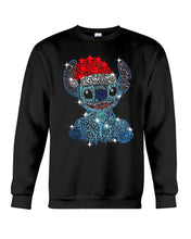 Load image into Gallery viewer, Merry Christmas Stitch Gift For Fans T-Shirt Sweatshirt