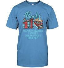 Load image into Gallery viewer, Gift For Book Lovers Funny Quote T-Shirt Guys Tee