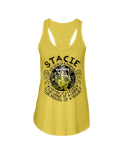 Load image into Gallery viewer, Stacie Soul Of Mermaid Horoscope T-Shirt Ladies Flowy Tank