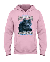 Load image into Gallery viewer, Wolf Lovers Trending Quote Tee Hoodie