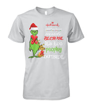 Load image into Gallery viewer, Hallmark Is My Christmas Movie Grinch T-Shirt Christmas Gift For Family Guys Tee