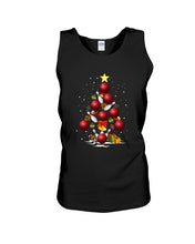 Load image into Gallery viewer, Bowling   Bowling Christmas Tree Christmas T-Shirt Unisex Tank Top