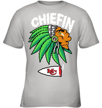 Load image into Gallery viewer, Chiefin Kansas City Chiefs Gift For Fans T-Shirt Youth Tee