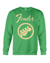 Load image into Gallery viewer, Guitar Lovers Fender Black T-Shirt Sweatshirt