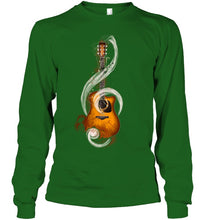 Load image into Gallery viewer, Guitar Note Unisex Long Sleeve