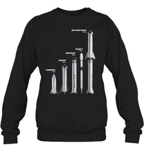 Load image into Gallery viewer, Into The Space Gift For Fans Black T-Shirt Sweatshirt