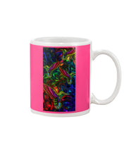 Load image into Gallery viewer, Hummingbird Cosmic Light Color Black T-Shirt Mug