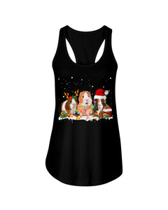 Cute Guinea Pigs Christmas Gift For Guinea Pigs Lovers Ladies Flowy Tank