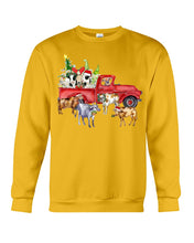 Load image into Gallery viewer, Merry Christmas In Town Cow Lovers Gift For Farmers Sweatshirt