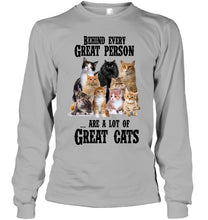 Load image into Gallery viewer, A Lot Of Great Cat  Shirt For Cat Lovers Unisex Long Sleeve