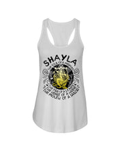 Load image into Gallery viewer, Shayla The Sould Of A Mermaid Horoscope T-Shirt Ladies Flowy Tank