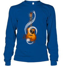Load image into Gallery viewer, Guitar Note Unisex Long Sleeve