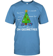 Load image into Gallery viewer, Funny Math Geometry Christmas Tree Gift Shirt Guys Tee