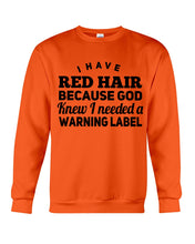 Load image into Gallery viewer, Great Gift For Redhead Grandma Sweatshirt