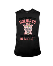 Load image into Gallery viewer, Funny Fat Pig Quote Custom T-Shirt For Friends Family Unisex Long Sleeve