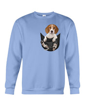 Load image into Gallery viewer, Beagle In The Pocket Funny T-Shirt Sweatshirt