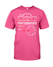 Load image into Gallery viewer, Every One Is A Photographer Black T-Shirt Guys Tee
