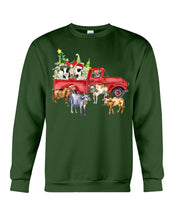 Load image into Gallery viewer, Merry Christmas In Town Cow Lovers Gift For Farmers Sweatshirt