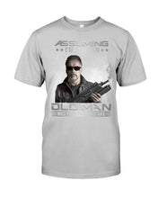Load image into Gallery viewer, Arnold Schwarzenegger Terminator Old Man T-Shirt For Fans Guys Tee