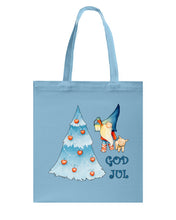 Load image into Gallery viewer, Swedish God July Christmas Tree Gift For Family Basketweave Tote Bag