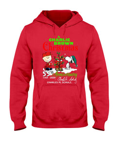 55Th Anniversary A Charlie Brown Christmas Black T-Shirt Hoodie
