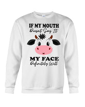 Load image into Gallery viewer, Cute Cow T-Shirt For Cow Lovers Sweatshirt