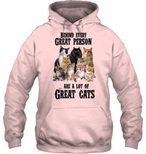 Load image into Gallery viewer, A Lot Of Great Cat  Shirt For Cat Lovers Hoodie