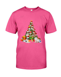 Jack Russell Christmas Gift For Christmas T-Shirt Guys Tee