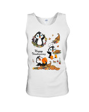 Load image into Gallery viewer, Penguin Happy Thanksgiving Gift For Kids Unisex Tank Top
