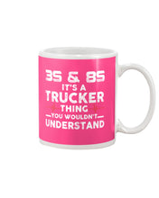 Load image into Gallery viewer, 3S And 8S Trucker Lovers Black T-Shirt Mug