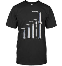 Load image into Gallery viewer, Into The Space Gift For Fans Black T-Shirt Guys Tee