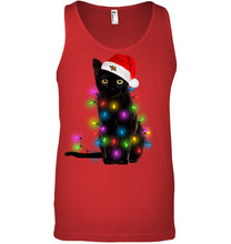 Load image into Gallery viewer, Cat Merry And Bright New Unisex Tank Top
