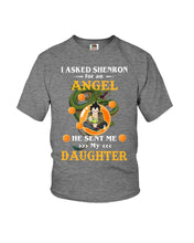 Load image into Gallery viewer, Dragon Ball Angel Daughter Black T-Shirt Youth Tee