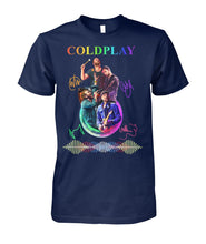 Load image into Gallery viewer, Coldplay Anniversary Great T-Shirt For Fans Guys Tee