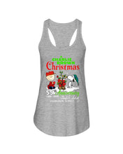 Load image into Gallery viewer, 55Th Anniversary A Charlie Brown Christmas Black T-Shirt Ladies Flowy Tank
